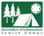 association of independent jewish camps logo.